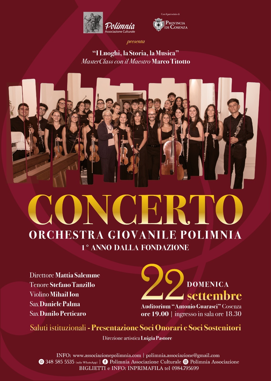 Concerto Orchestra Giovanile Polimnia